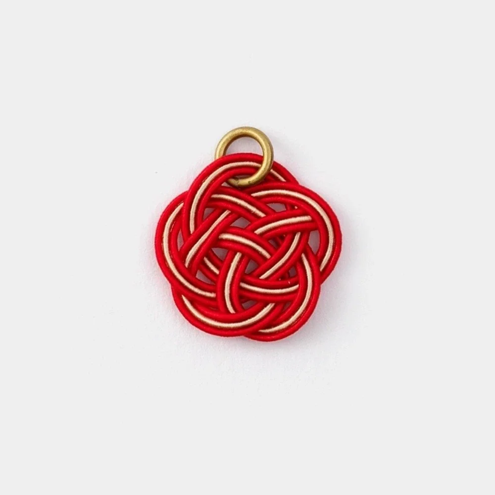 Traveler's Factory Mizuhiki Charm Red JAPAN Traveler's Notebook NEW